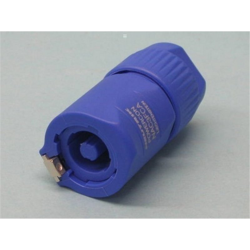 CONECTOR POWERCON ENTRADA (AZUL) NAC3FXXA-W-S     