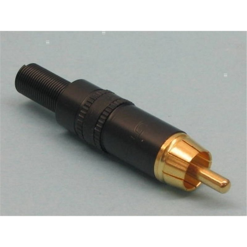 CONECTOR RCA M NEUTRIK NEGRO NYS373-0             