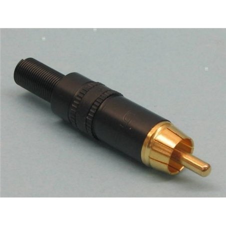 CONECTOR RCA M NEUTRIK NEGRO NYS373-0             