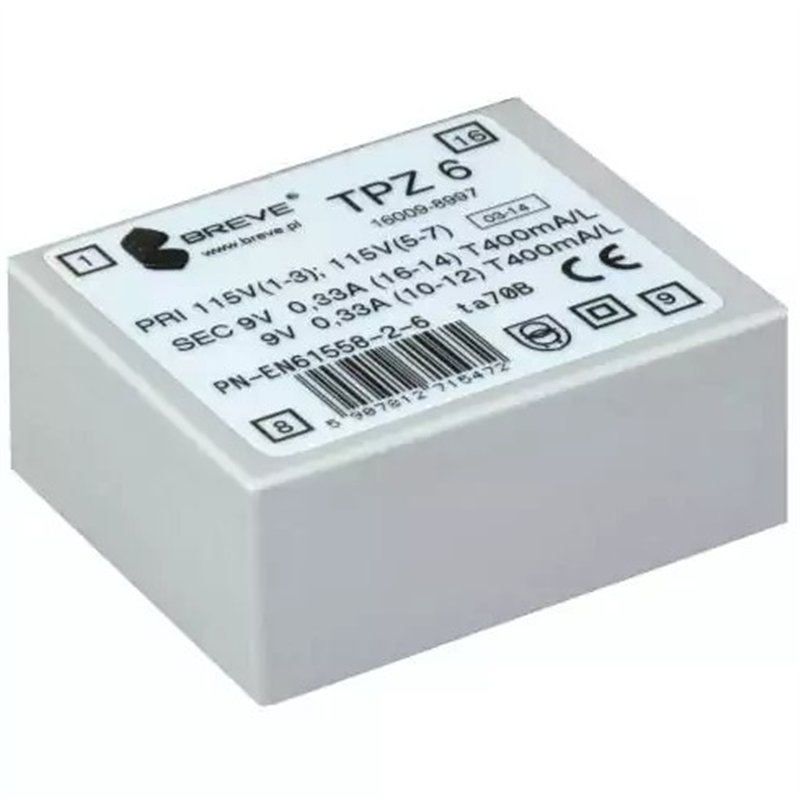 TRANSF 2X18V 6VA 115V                             
