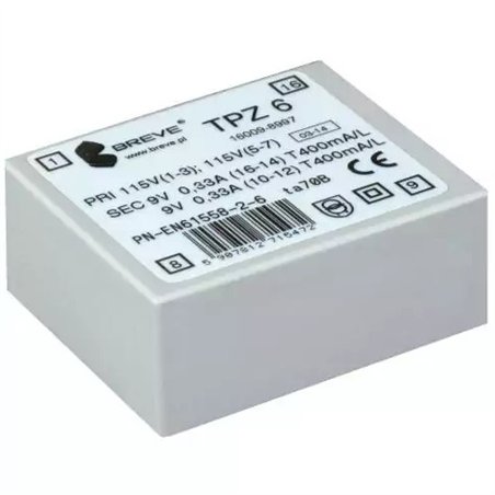 TRANSF 2X18V 6VA 115V                             