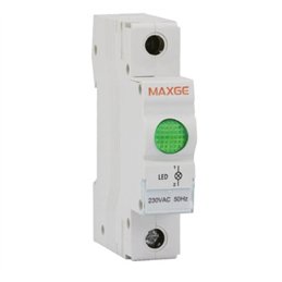 PILOTO LED VERDE CARRIL 230VAC/DC                 