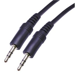 CONEXION AUDIO 3,5 ST M/ 3,5 ST H 1,5M            