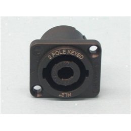 CONECTOR SPEAKON 2P BASE CUADRADA NL2MP           