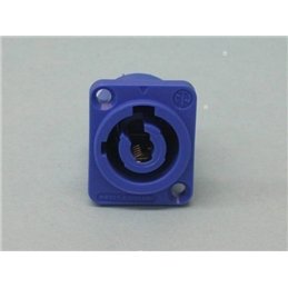 CONECTOR POWERCON ENTRADA BASE (AZUL) NAC 3 MPA   