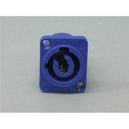CONECTOR POWERCON ENTRADA BASE (AZUL) NAC 3 MPA   