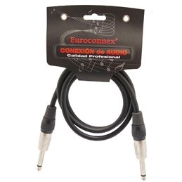 CONEXION AUDIO 6,35 M M/6,35 M M 5MTS             