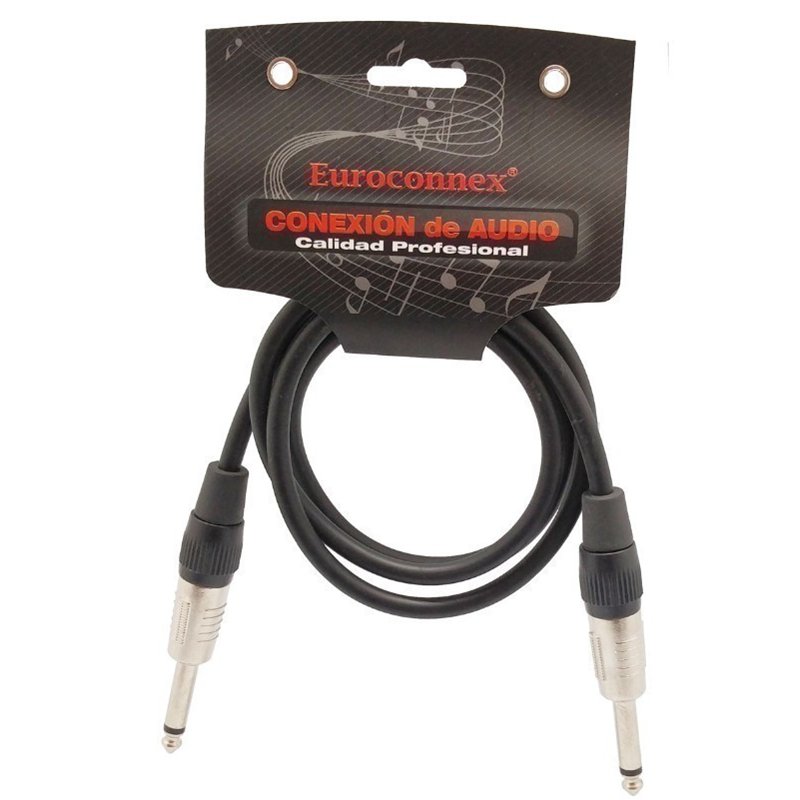 CONEXION AUDIO 6,35 M M/6,35 M M 5MTS             