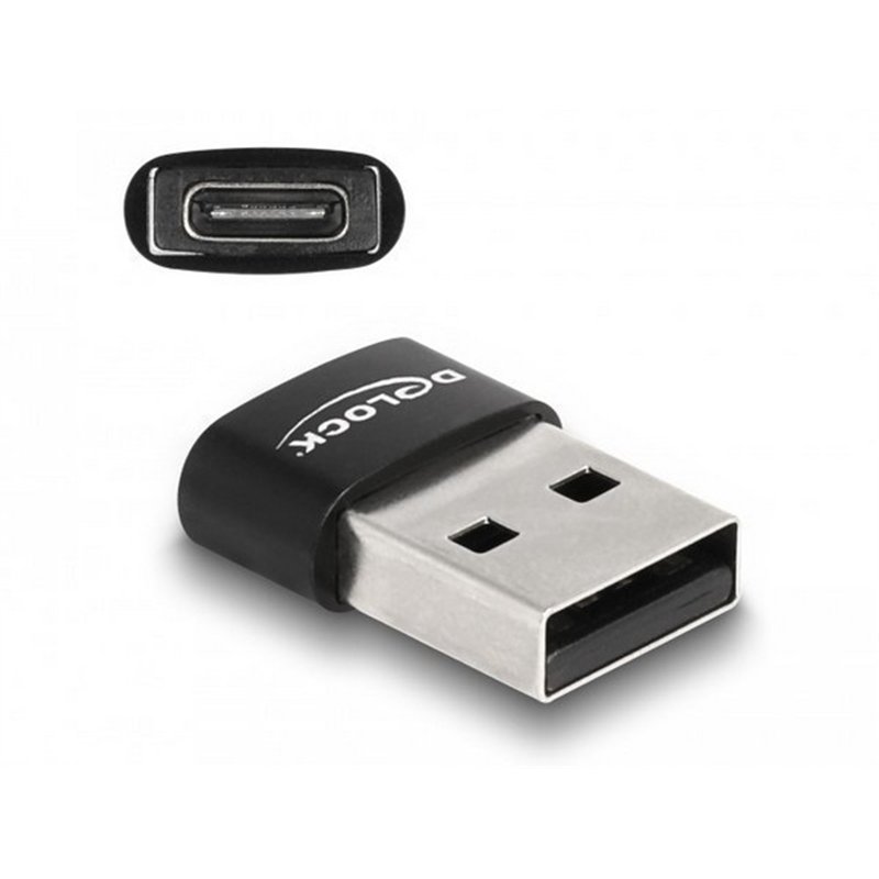 ADAPTADOR USB Tipo-A MACHO A USB Tipo-C HEMBRA    