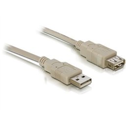 CONEXION INFO USB TIPO A M/H 1,8 M (2.0)          