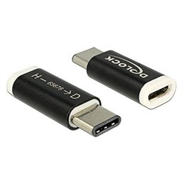 ADAPTADOR INFO USB-C MACHO / MICRO USB HEMBRA     