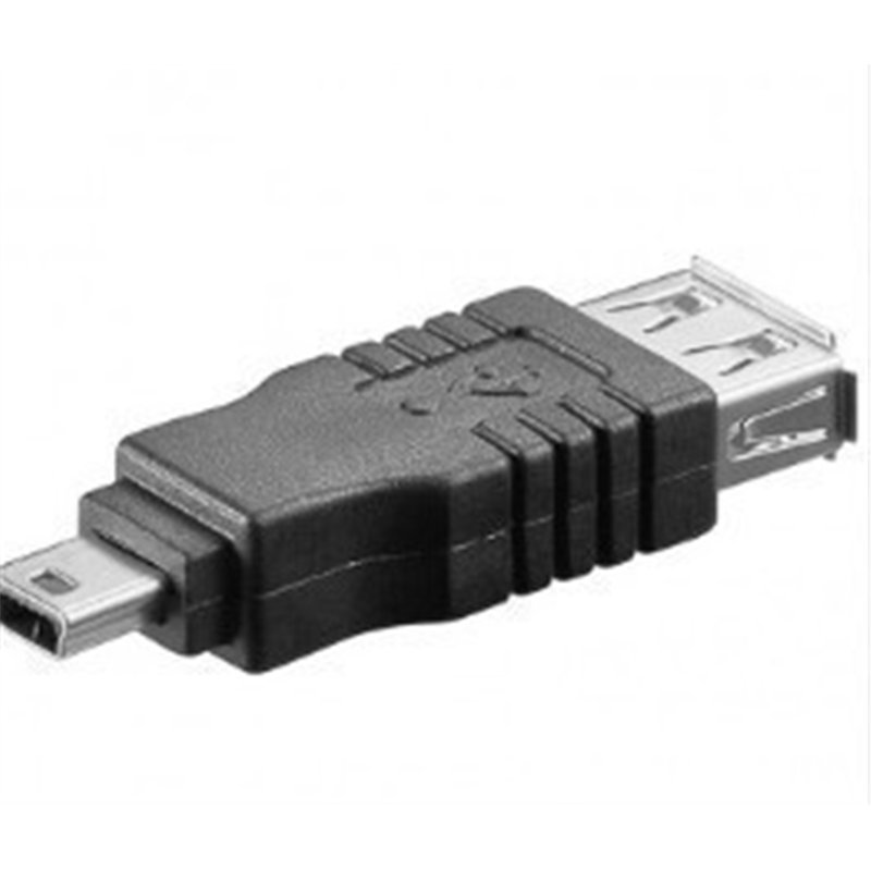ADAPTADOR MINI USB MACHO / USB A HEMBRA           