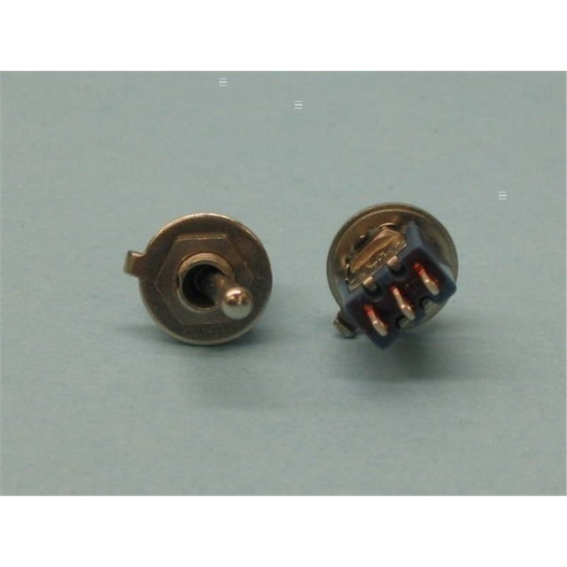 CONMUTADOR PALANCA 2X1 MINIATURA                  