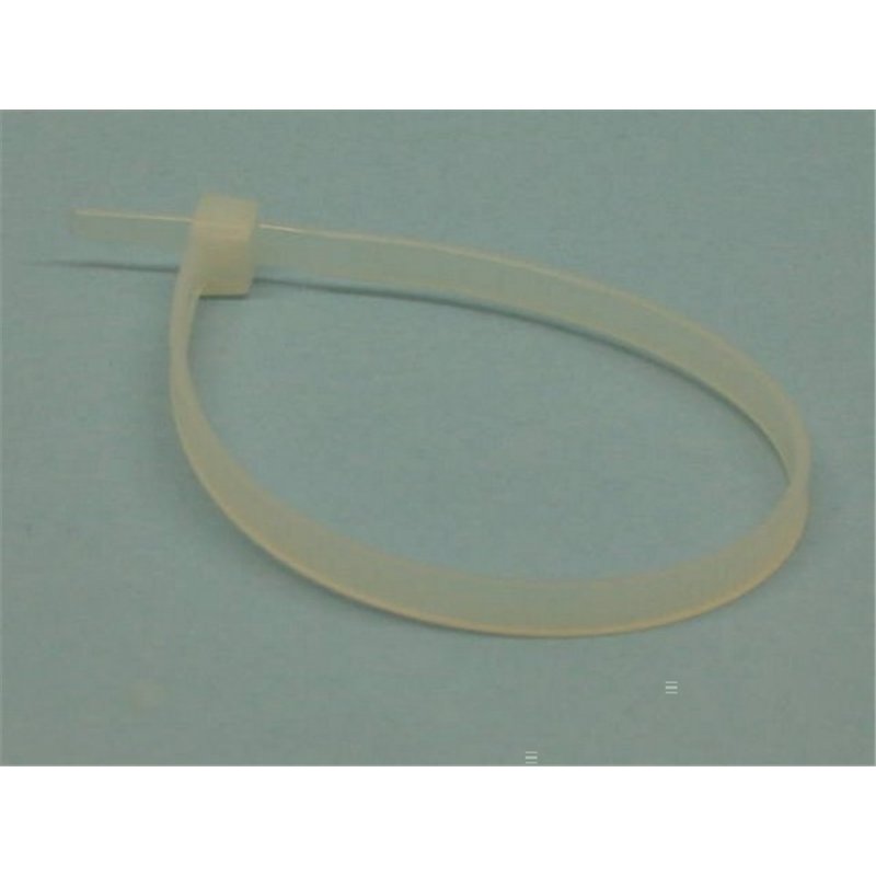 ABRAZADERA 190X4,8 BLANCA                         