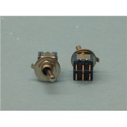 CONMUTADOR PALANCA 2X2 MINIATURA                  