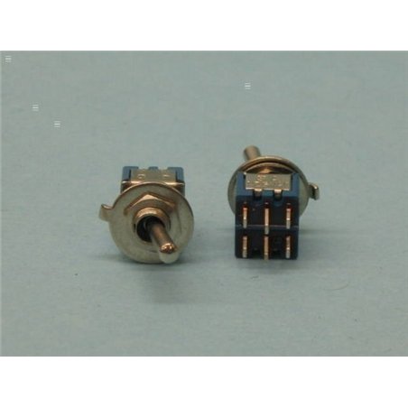 CONMUTADOR PALANCA 2X2 MINIATURA                  