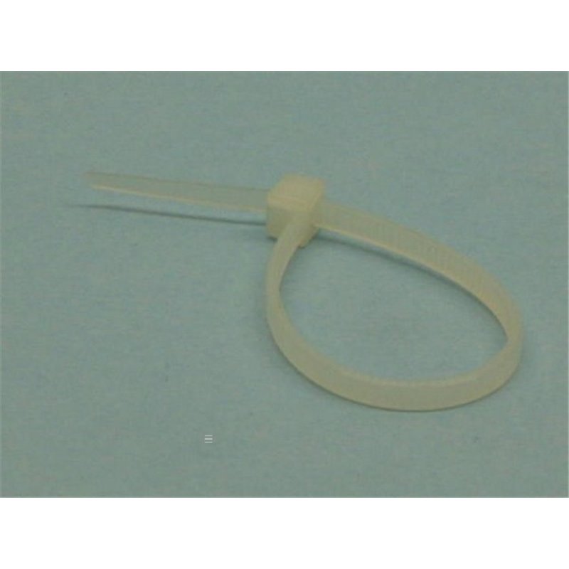 ABRAZADERA 100X2,5 BLANCA                         