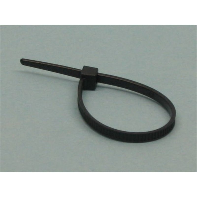 ABRAZADERA 100X2,5 NEGRA                          