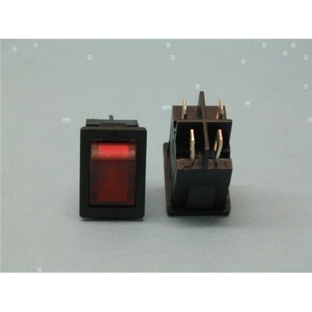 INTERRUPTOR BASCULANTE MINI LUMI DOBLE R          