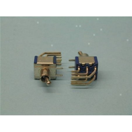 CONMUTADOR PALANCA 2X2 ACODADO C.I.               