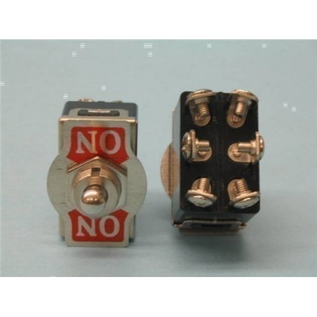 CONMUTADOR PALANCA 2X2 TERMINAL C/TORN 10A        