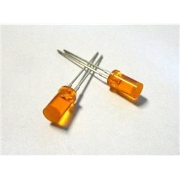 LED NARANJA CILINDRICO 5MM                        