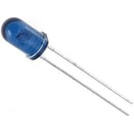 LED AZUL 5MM ALTA LUM. 15000mcd                   