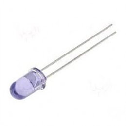 LED VIOLETA 5MM ALTA LUM. 5000mcd                 