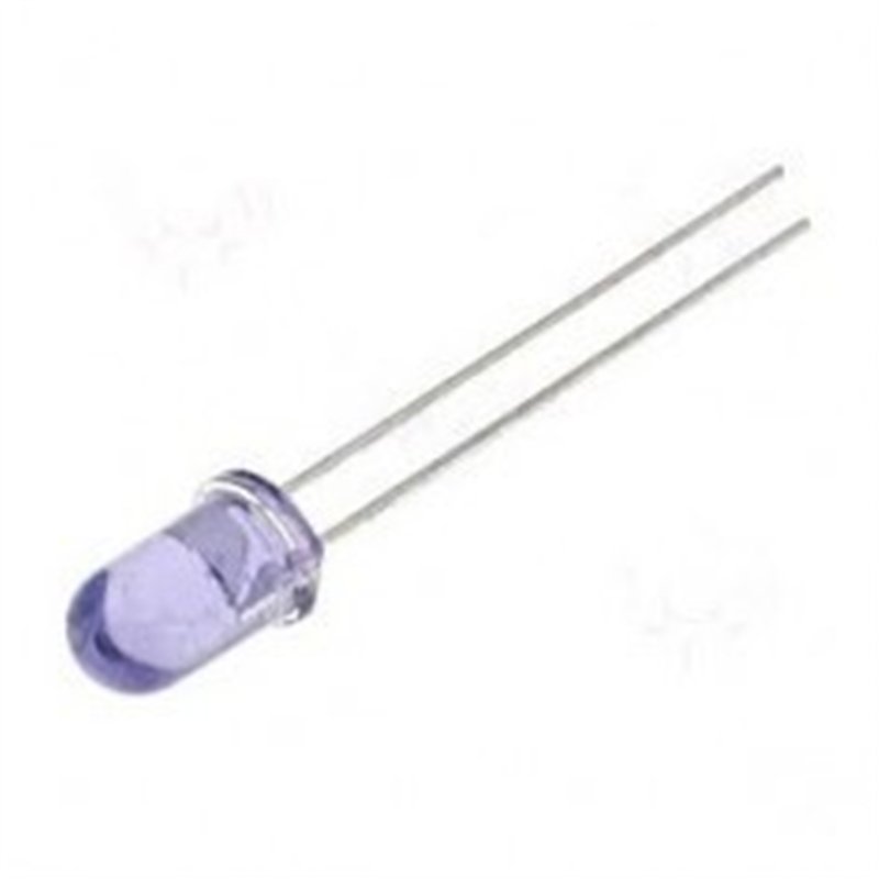 LED VIOLETA 5MM ALTA LUM. 5000mcd                 