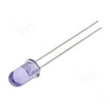 LED VIOLETA 5MM ALTA LUM. 5000mcd                 