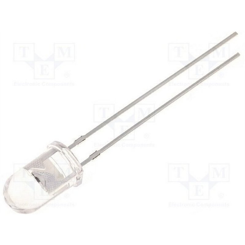 LED INFRARROJO 5MM INCOLORO 10 MCD                