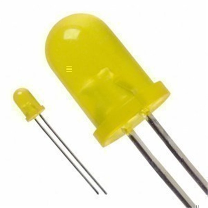 LED AMARILLO 5MM 27º 432mcd                       