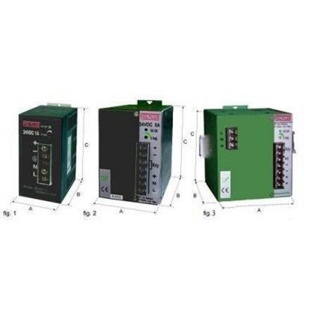 FUENTE INDUSTRIAL 24V 3A CONMUTADA IP20           