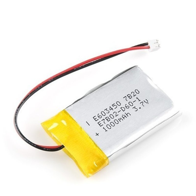 BATERIA LIPO 1000mAh 3,7V                         