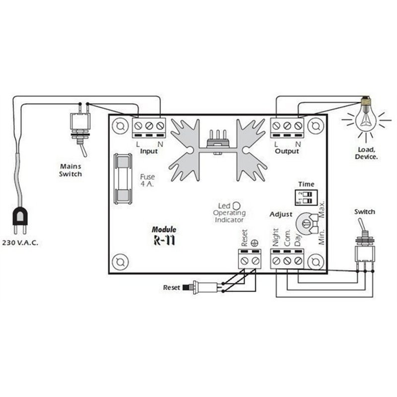 CEBEK R11 REG. EFECTO DIA-NOCHE 230V              