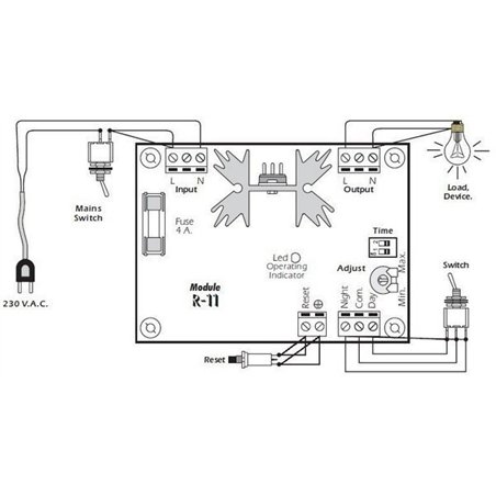 CEBEK R11 REG. EFECTO DIA-NOCHE 230V              