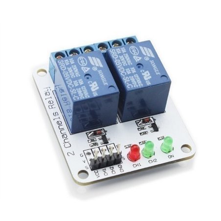 MODULO ARDUINO 2 RELE 5Vdc                        