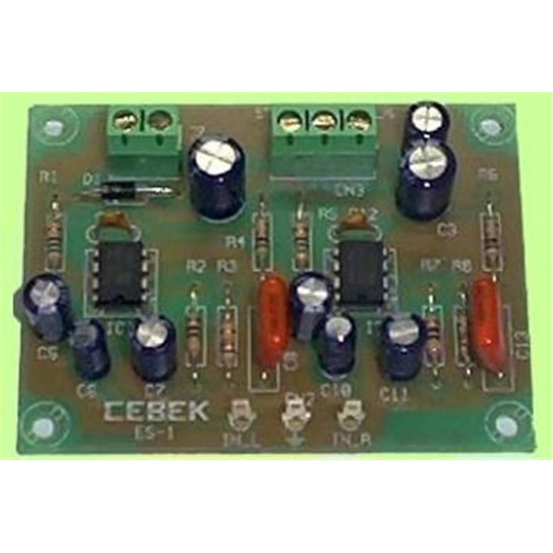 CEBEK ES1 ETAPA STEREO 2X1W 12V                   