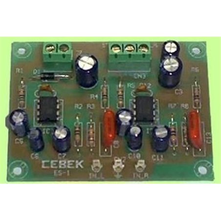 CEBEK ES1 ETAPA STEREO 2X1W 12V                   
