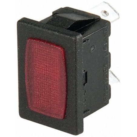 PILOTO 220V VERDE RECTANGULAR                     