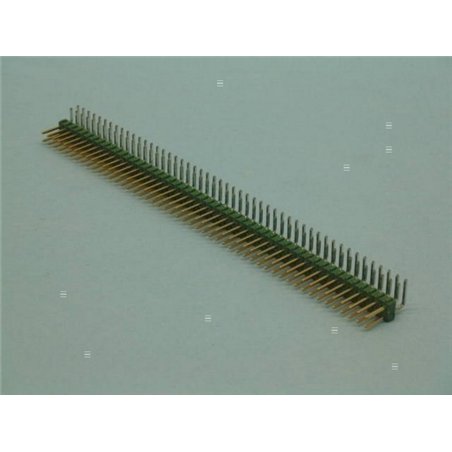 BARRA MODU II 2X50V ACODADA DORADA                