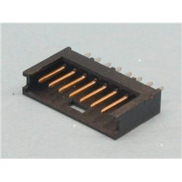 CONECTOR MODU II 8V RECTO DORADO                  