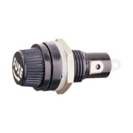 PORTAFUSIBLE CHASIS 5X20 ROSCA                    