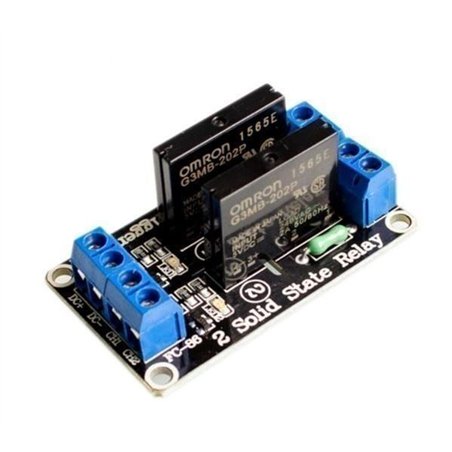 MODULO ARDUINO 2 RELE 5Vdc SOLIDO                 