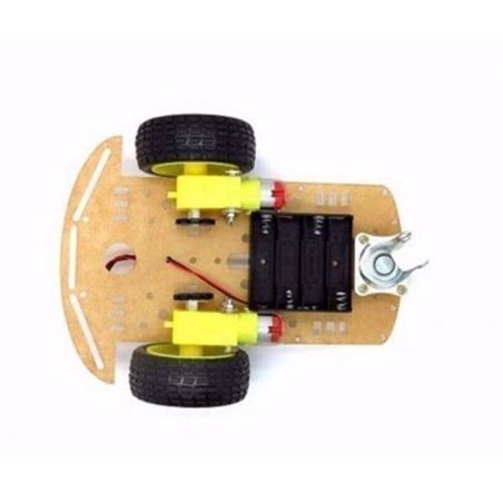 CHASIS COCHE 2 RUEDAS CON MOTORES                 