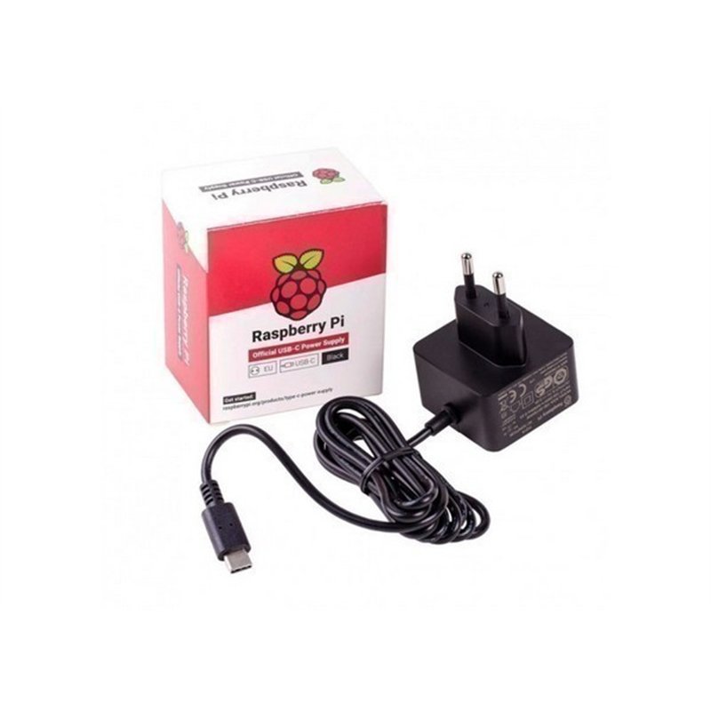 ALIMENTADOR TIPO-C USB PARA RASPBERRY PI 4 (5V-3A)