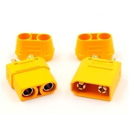 CONECTOR XT90 (2 PAREJAs)                         