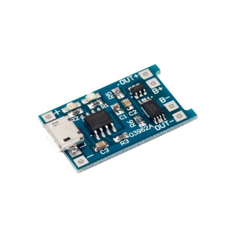 ARDUINO CARGADOR LIPO MICRO USB TP4056            