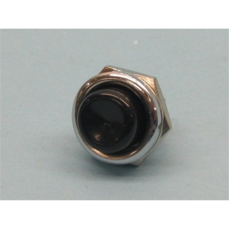 PULSADOR REDONDO NEGRO                            