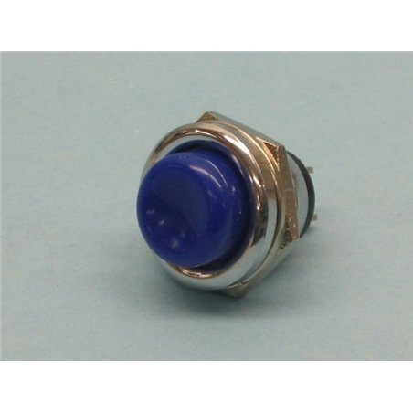 PULSADOR REDONDO AZUL                             